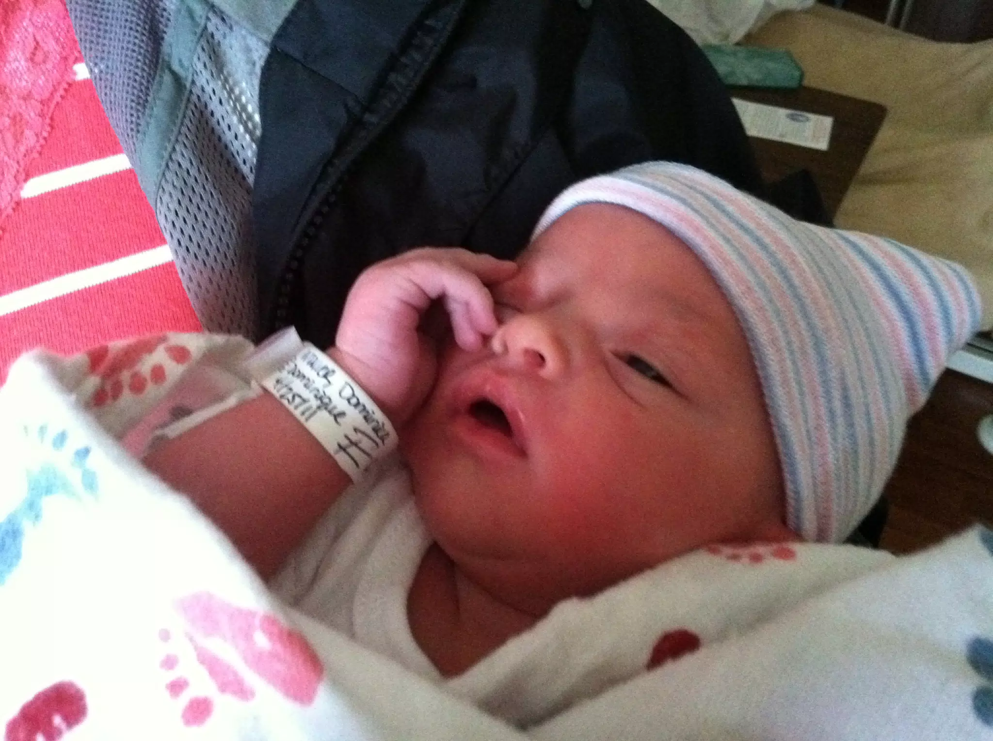 Luciana with Grammy