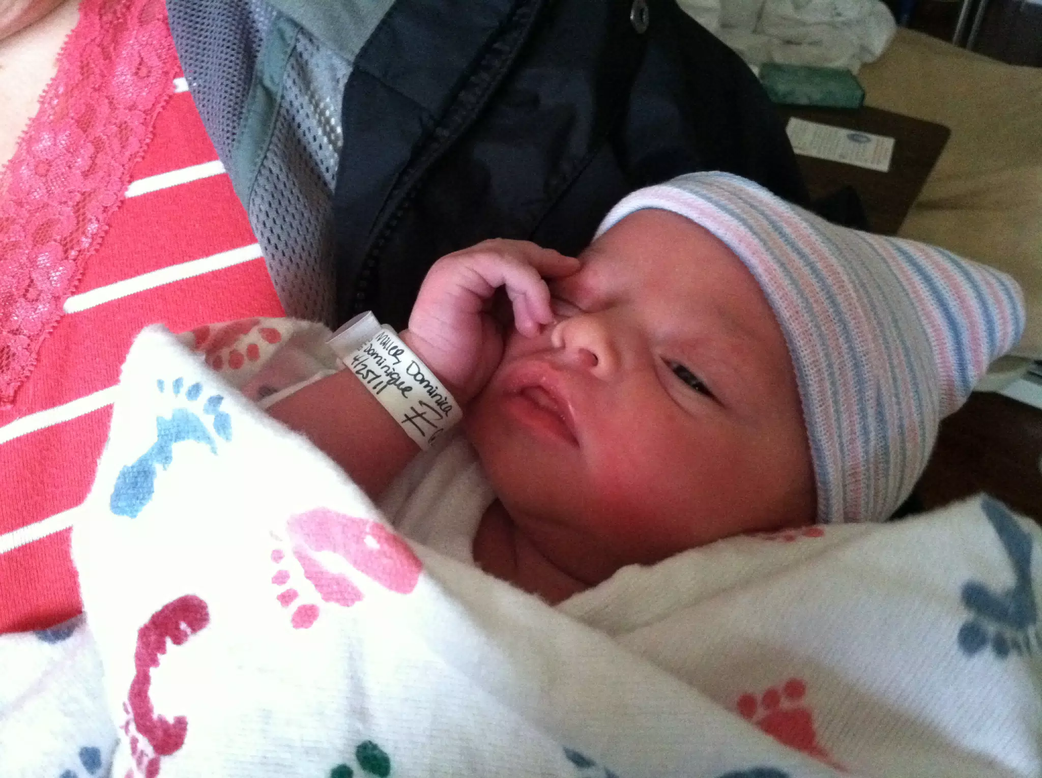 Luciana with Grammy