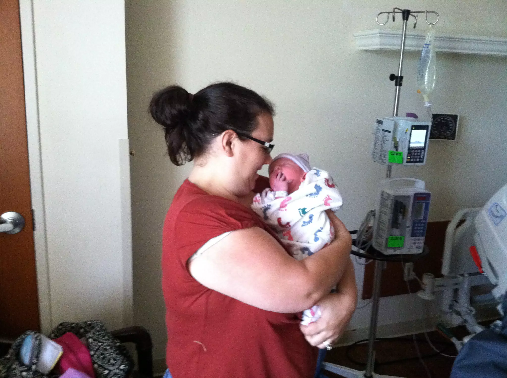 Francesca Holding Luciana Francesca