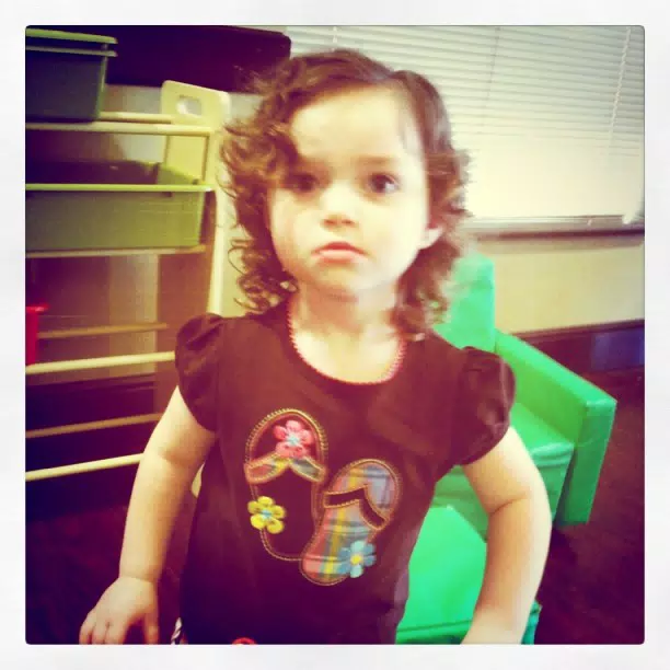 Liesl Waiting for Mommy