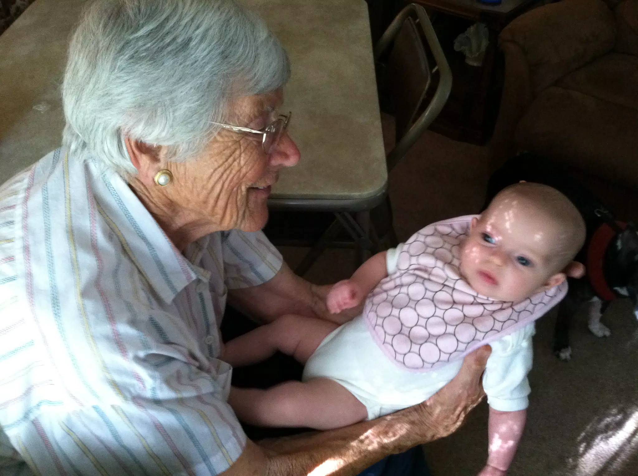 Great Grandma and Luciana
