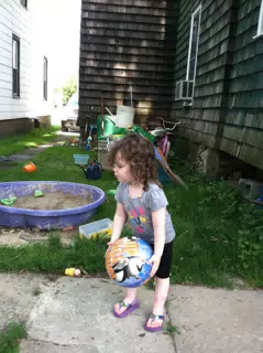 Liesl and Her New Ball