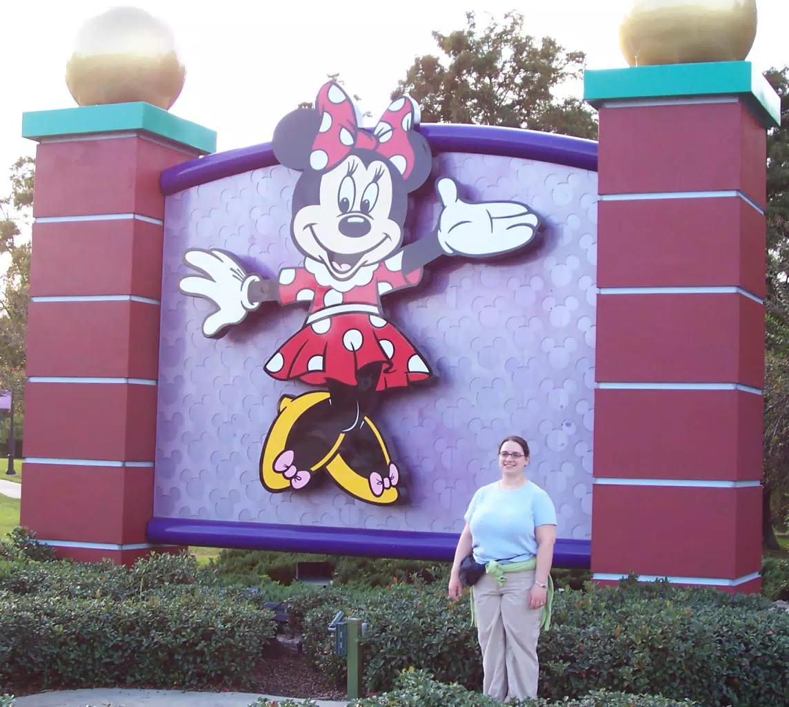 Dominica Miller (Min) and Minnie Mouse