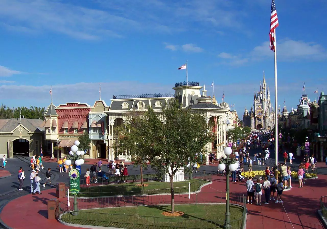 Main Street USA facing West