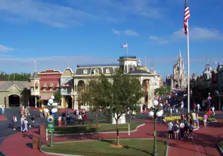 Main Street USA facing West