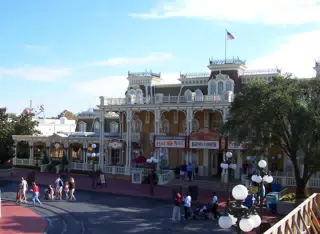 Main Street USA East with Construction