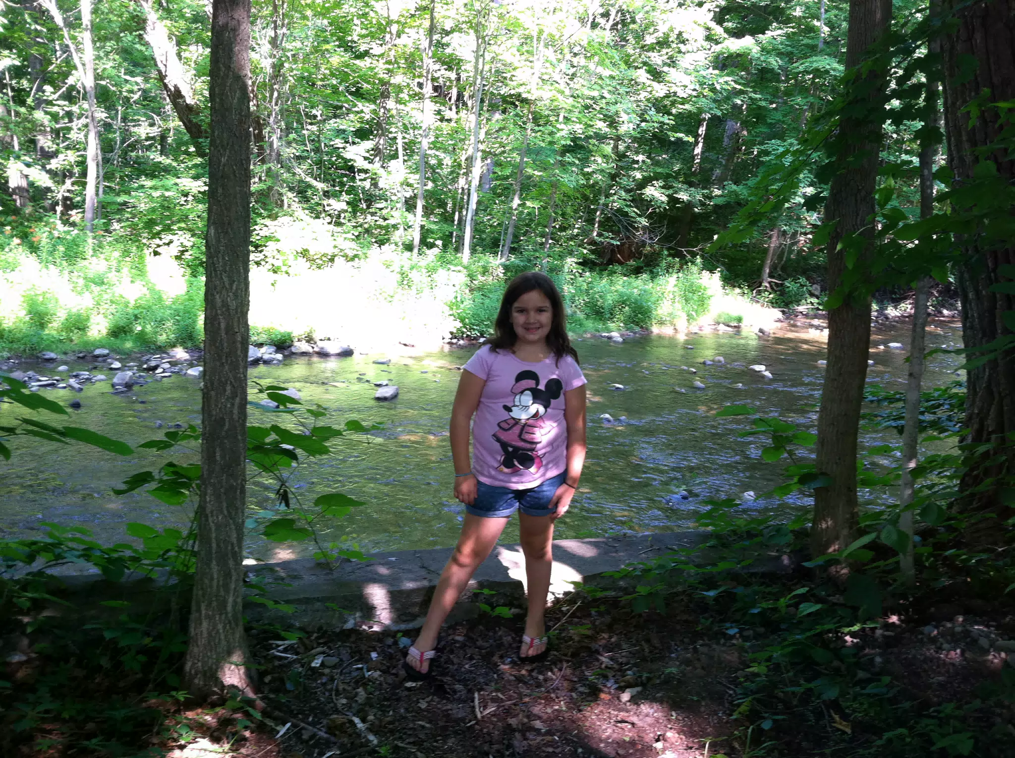 Morning Walk with Emily at Frankfort Gorge