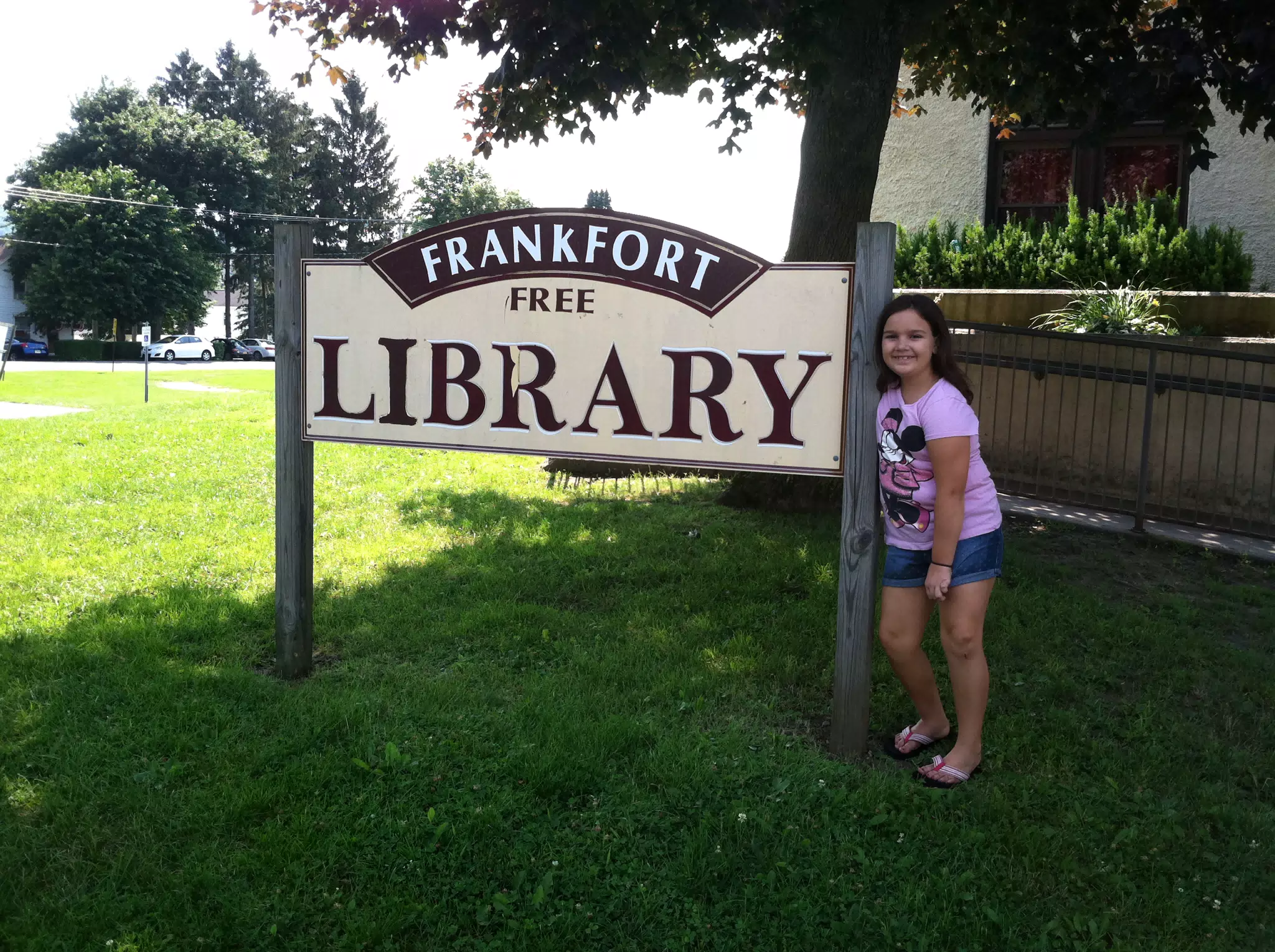 Emily at Frankfort Library