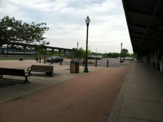 East Platform at Utica's Union Station