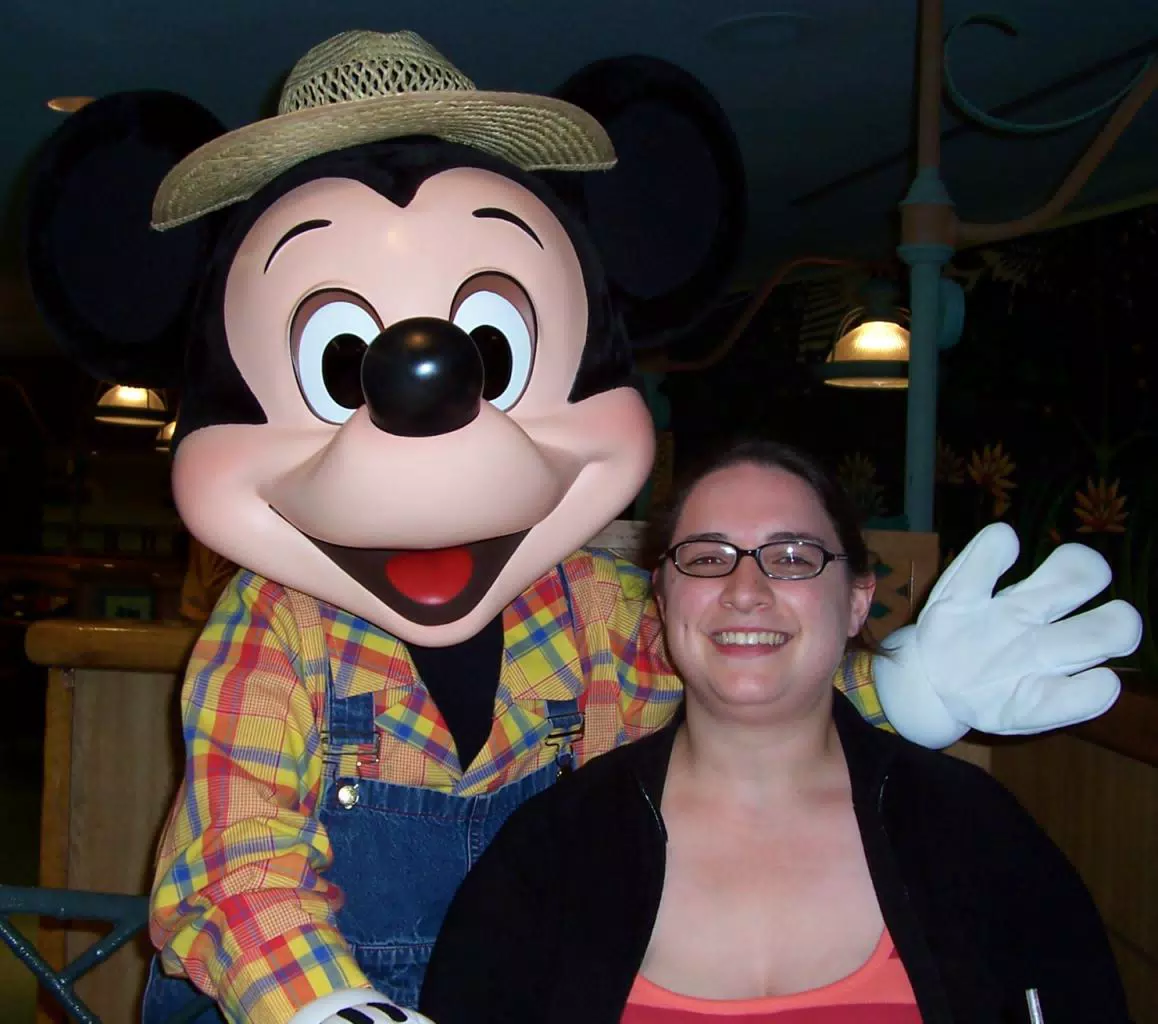 Dominica Miller and Farmer Mickey