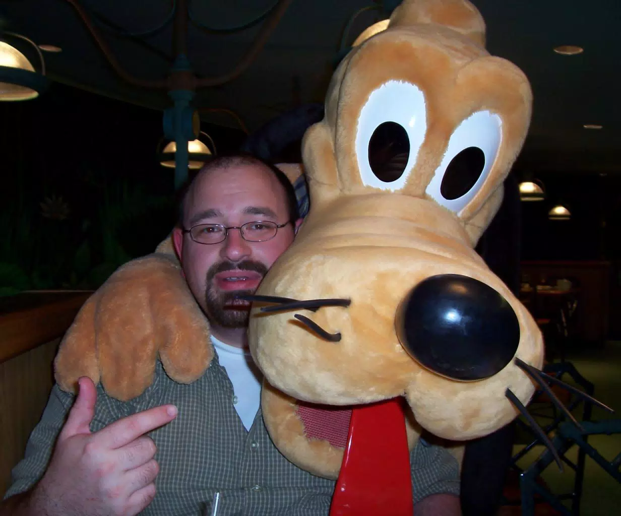 Scott Alan Miller and Pluto at The Land