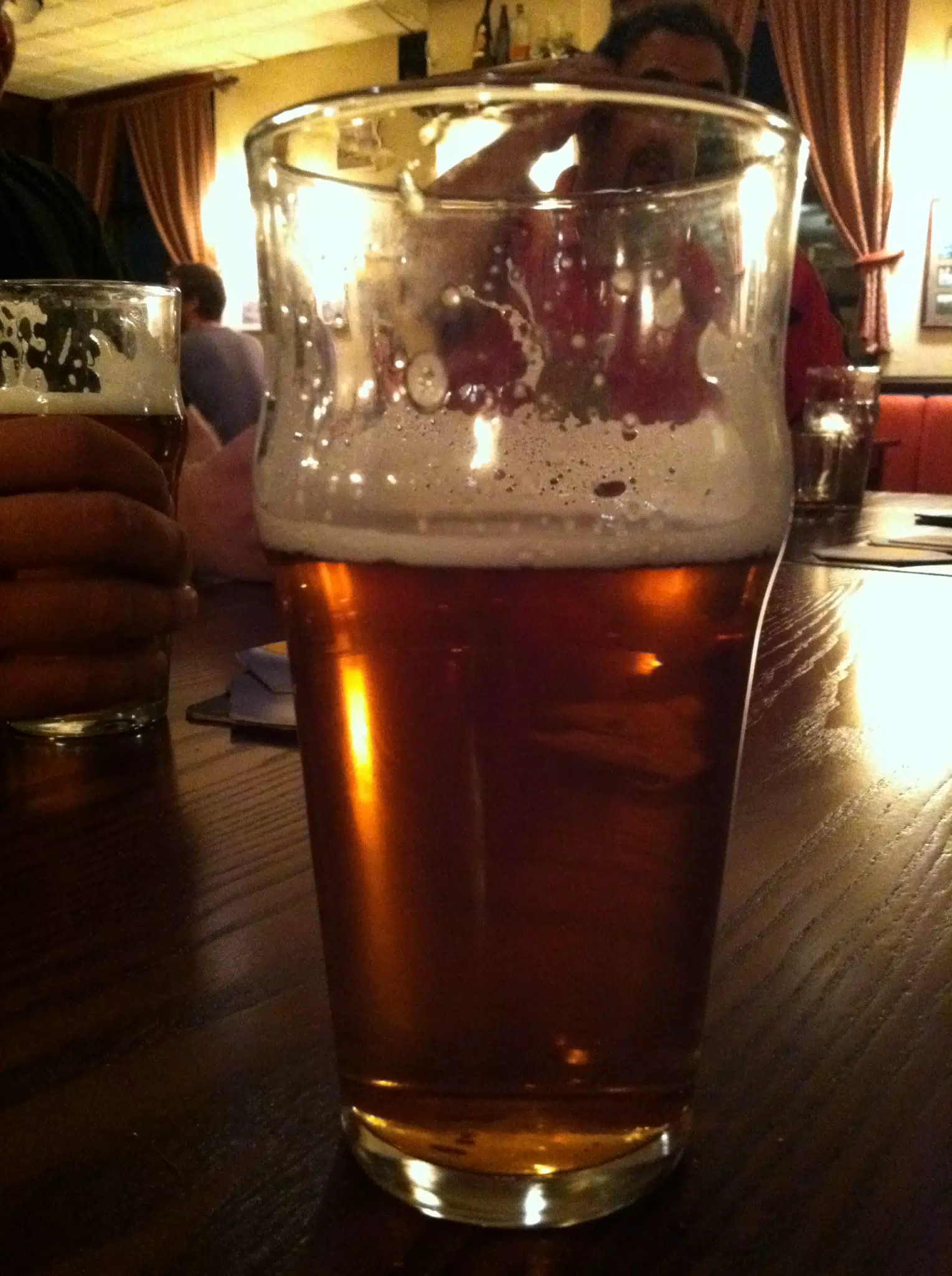 Slyfox Chester County Bitter at the Old Toad in Rochester