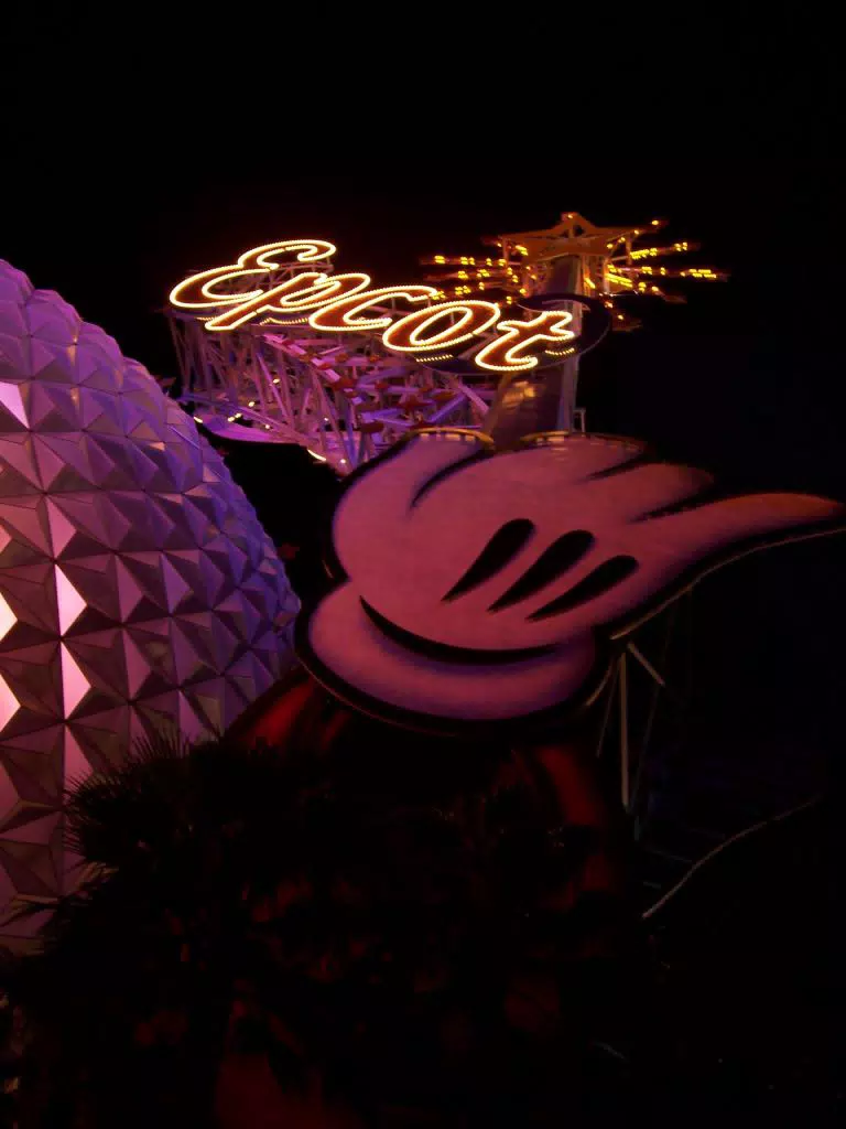 EPCOT Sign