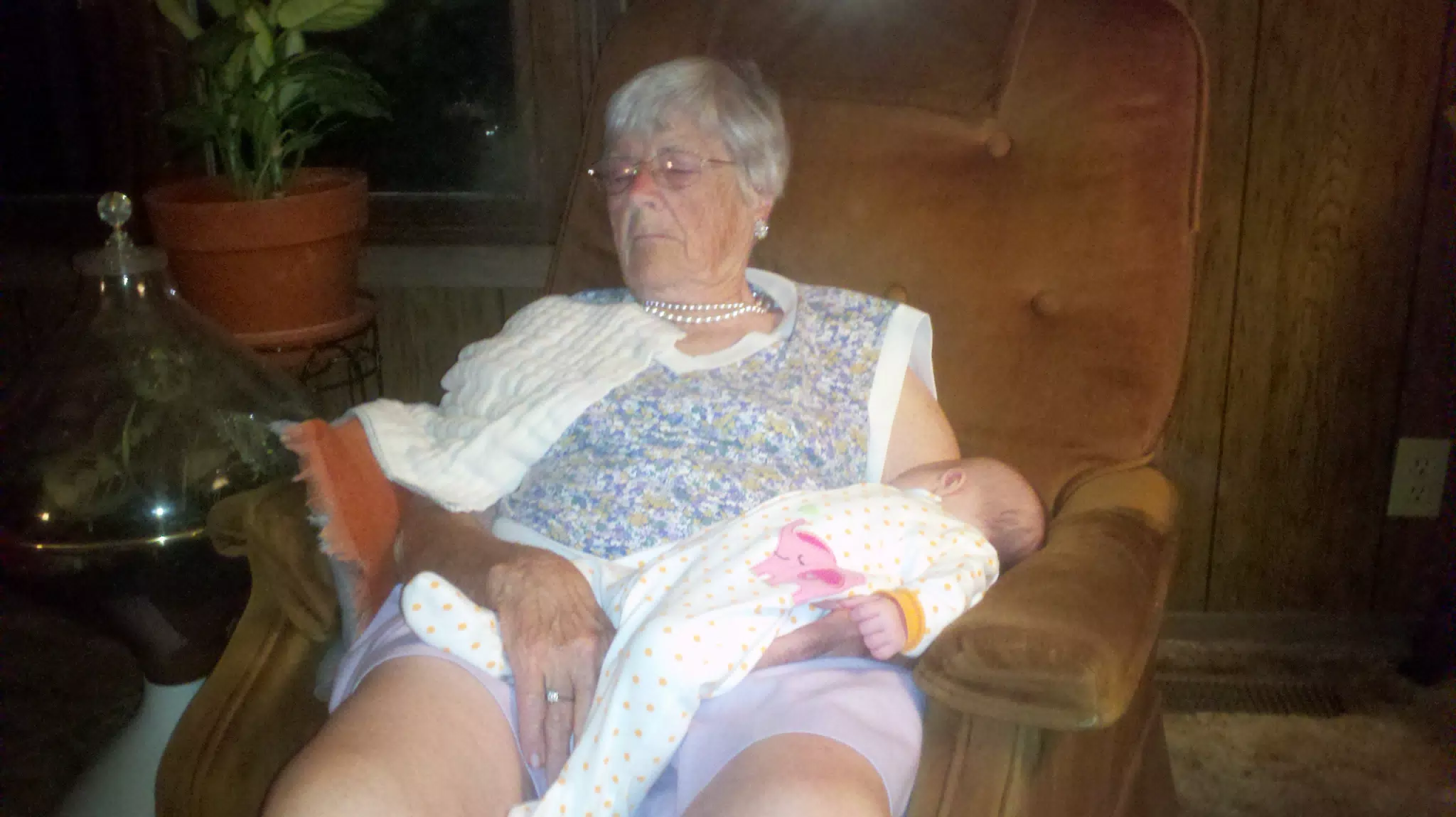 Luciana and Great Grandma