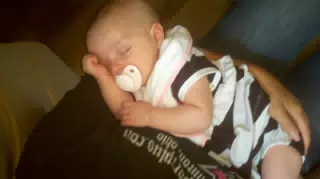 Luciana Sleeping in Ohio