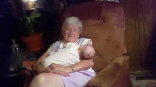 Luciana and Great Grandma