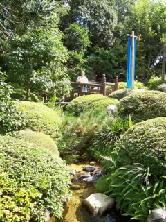 Dominica on Japan Bridge in EPCOT