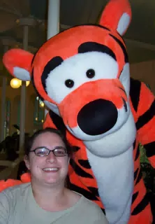 Dominica and Tigger