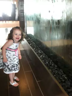 Liesl and La Cima's New Waterfall