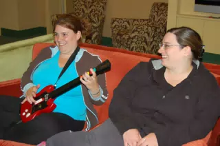 Francesca and Dominica the Guitar Heros