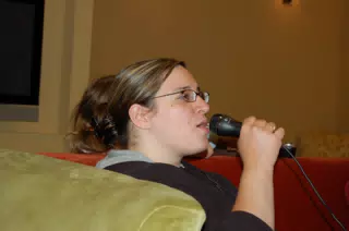 Dominica Miller Singing Karaoke