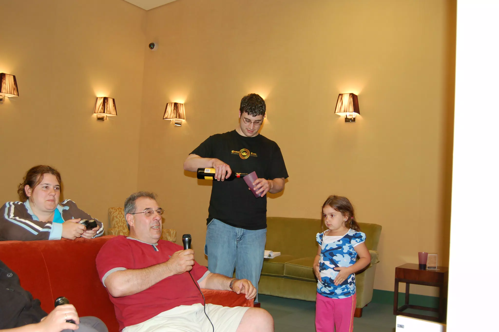 Frank Tocco Singing Karaoke at 1180