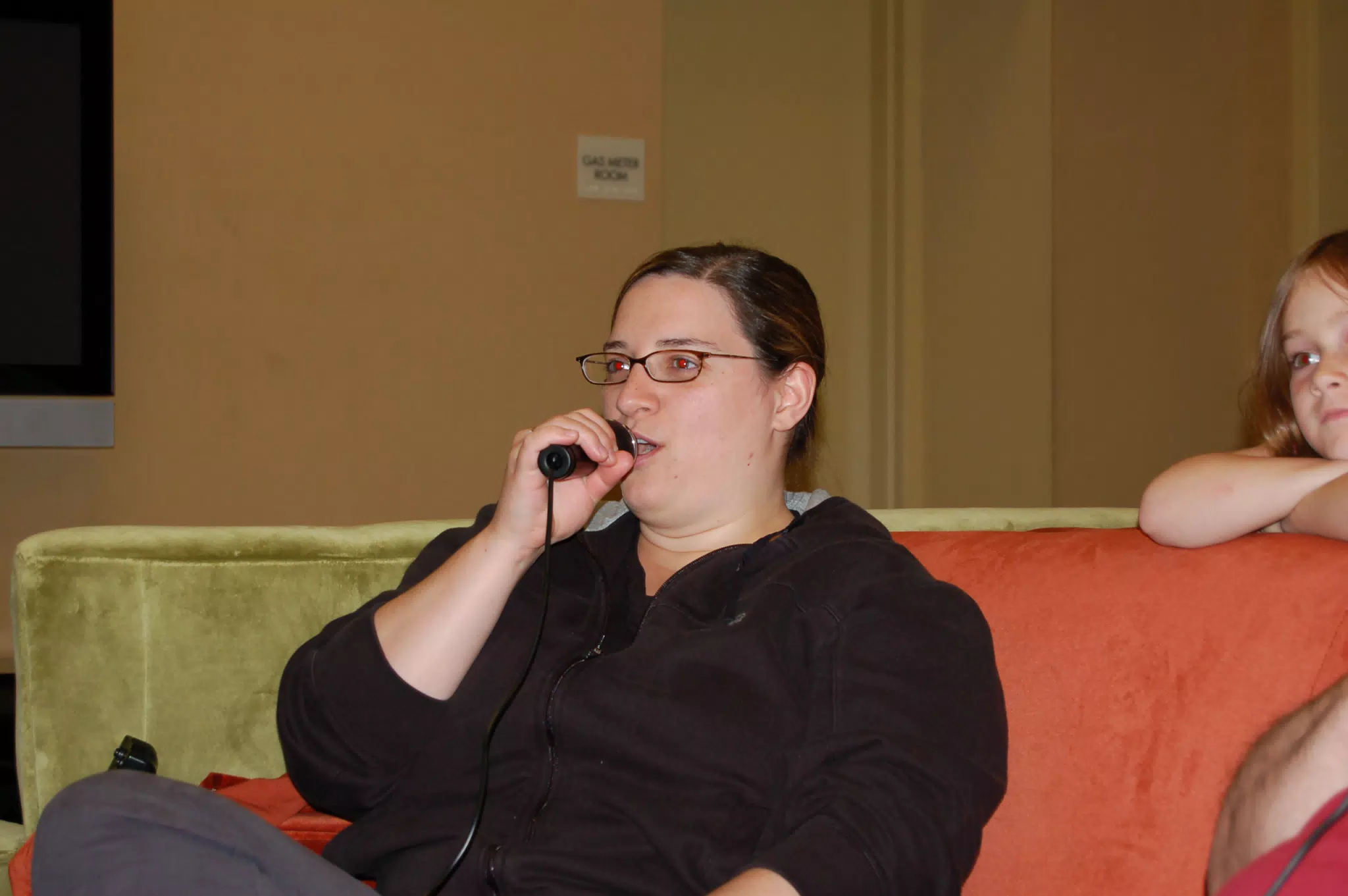 Dominica Miller Singing Karaoke