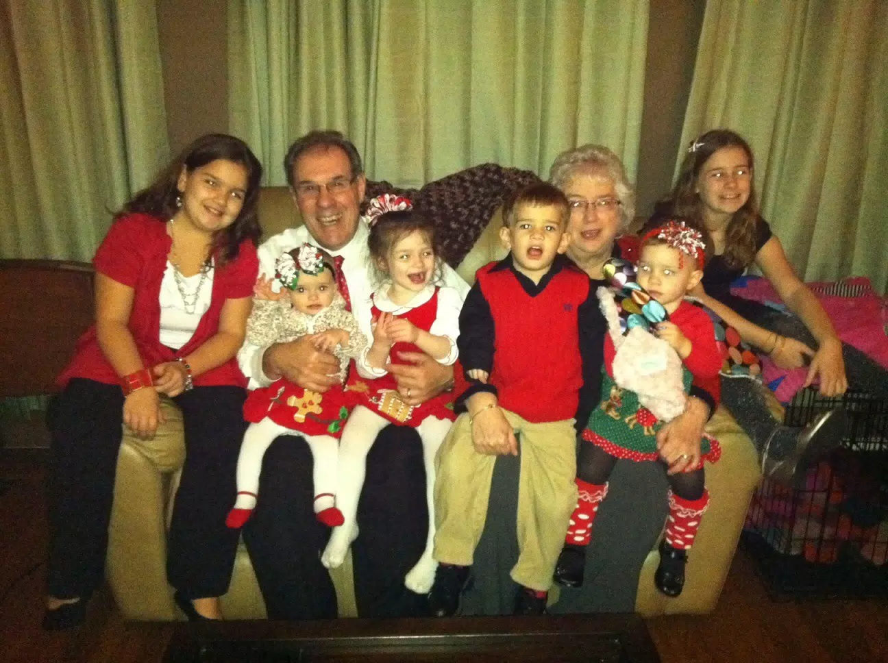 Kids at Christmas