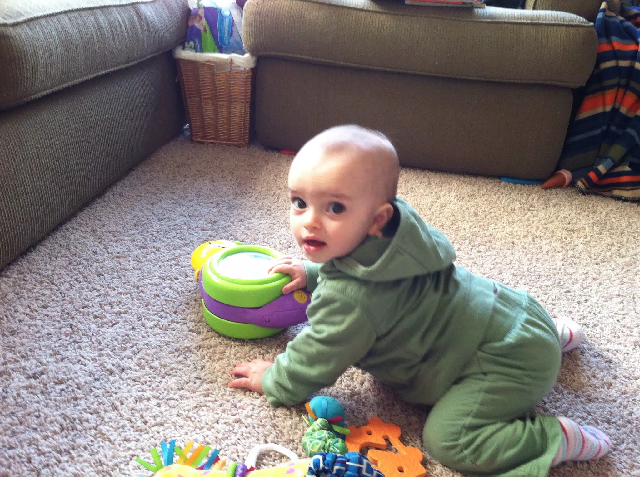 Luciana in Playroom