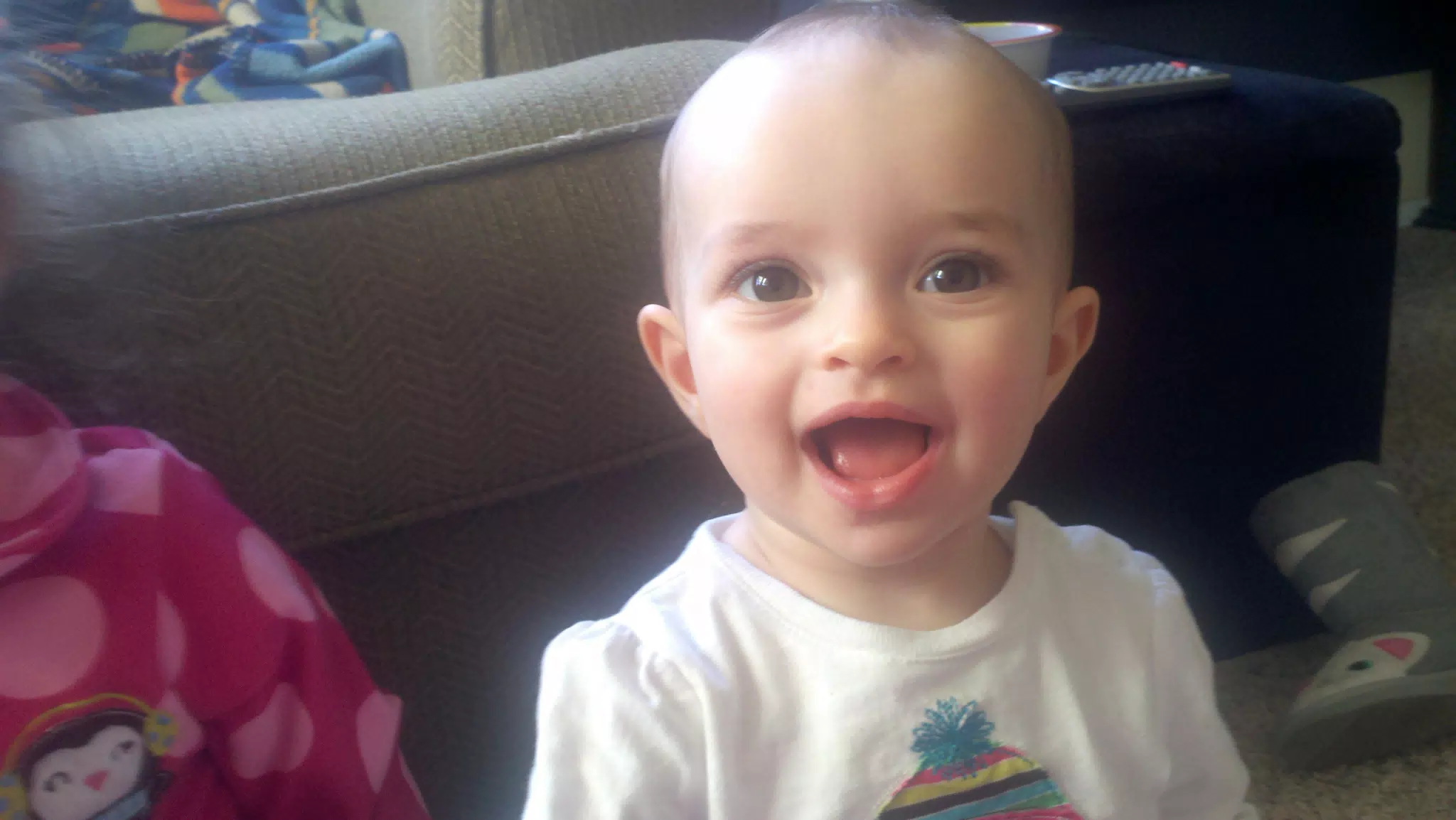 Luciana Laughing