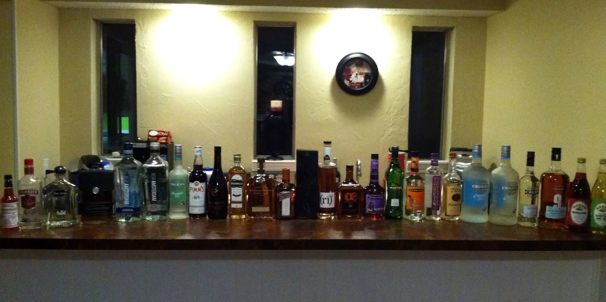 Newly Stocked Bar