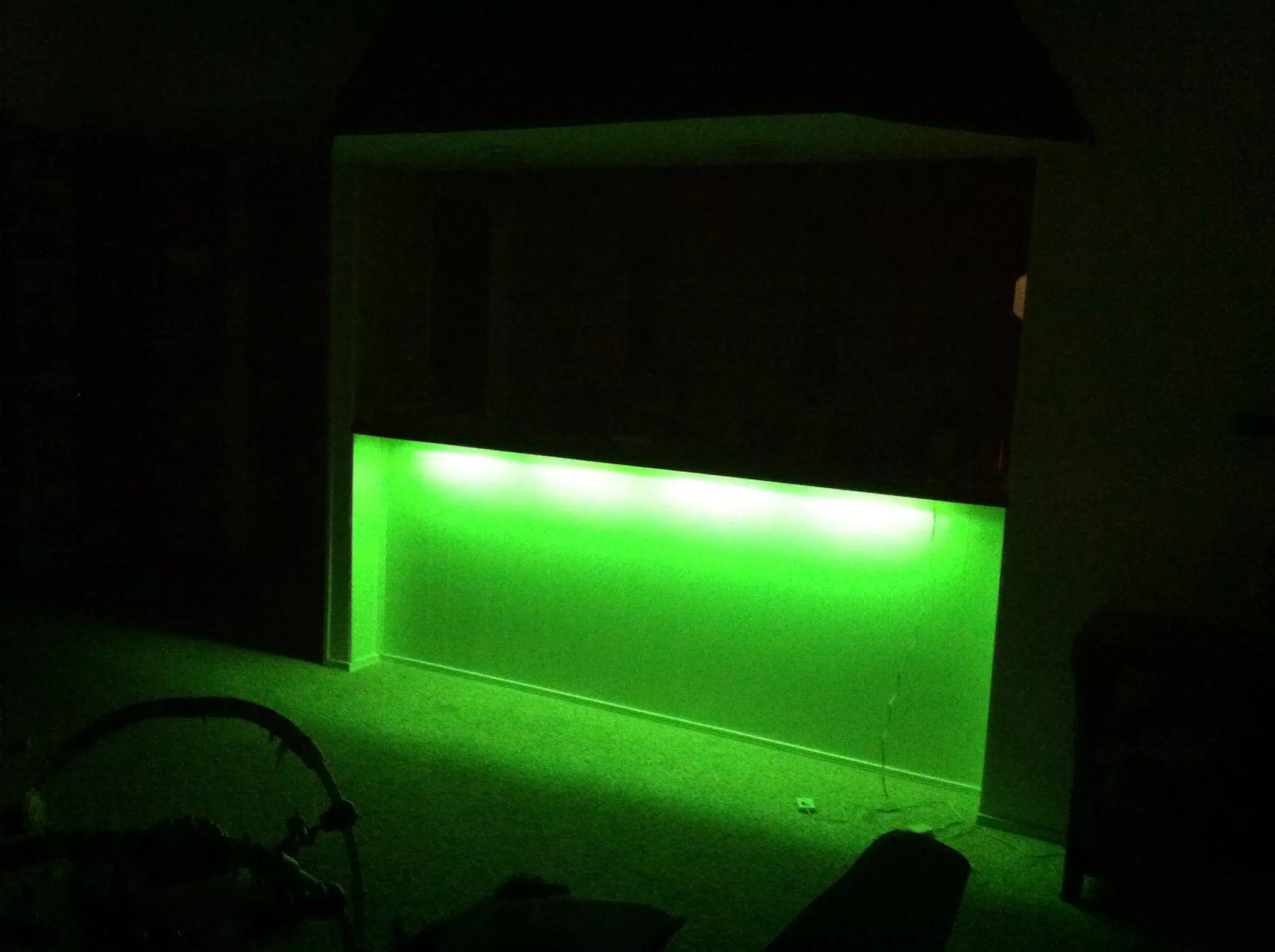 Green Under-bar Lights