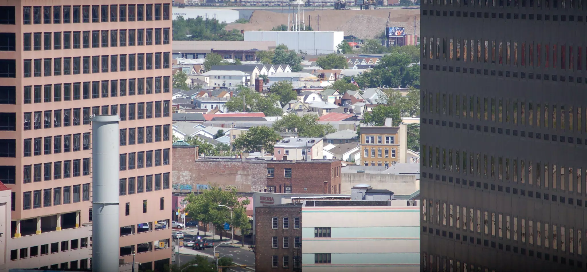 View of New Jersey from 1180 Raymond Blvd.