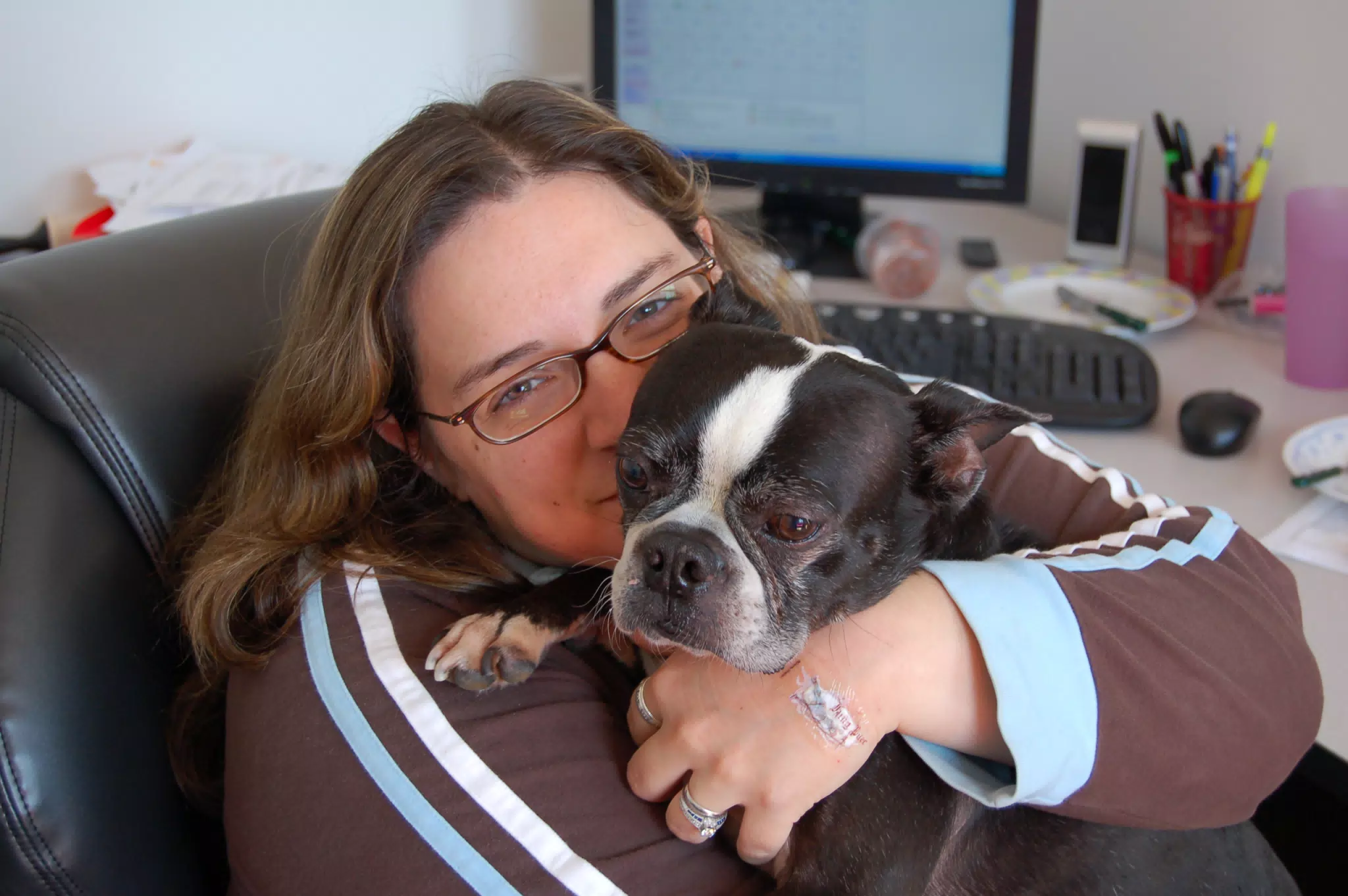 Dominica Miller and Oreo