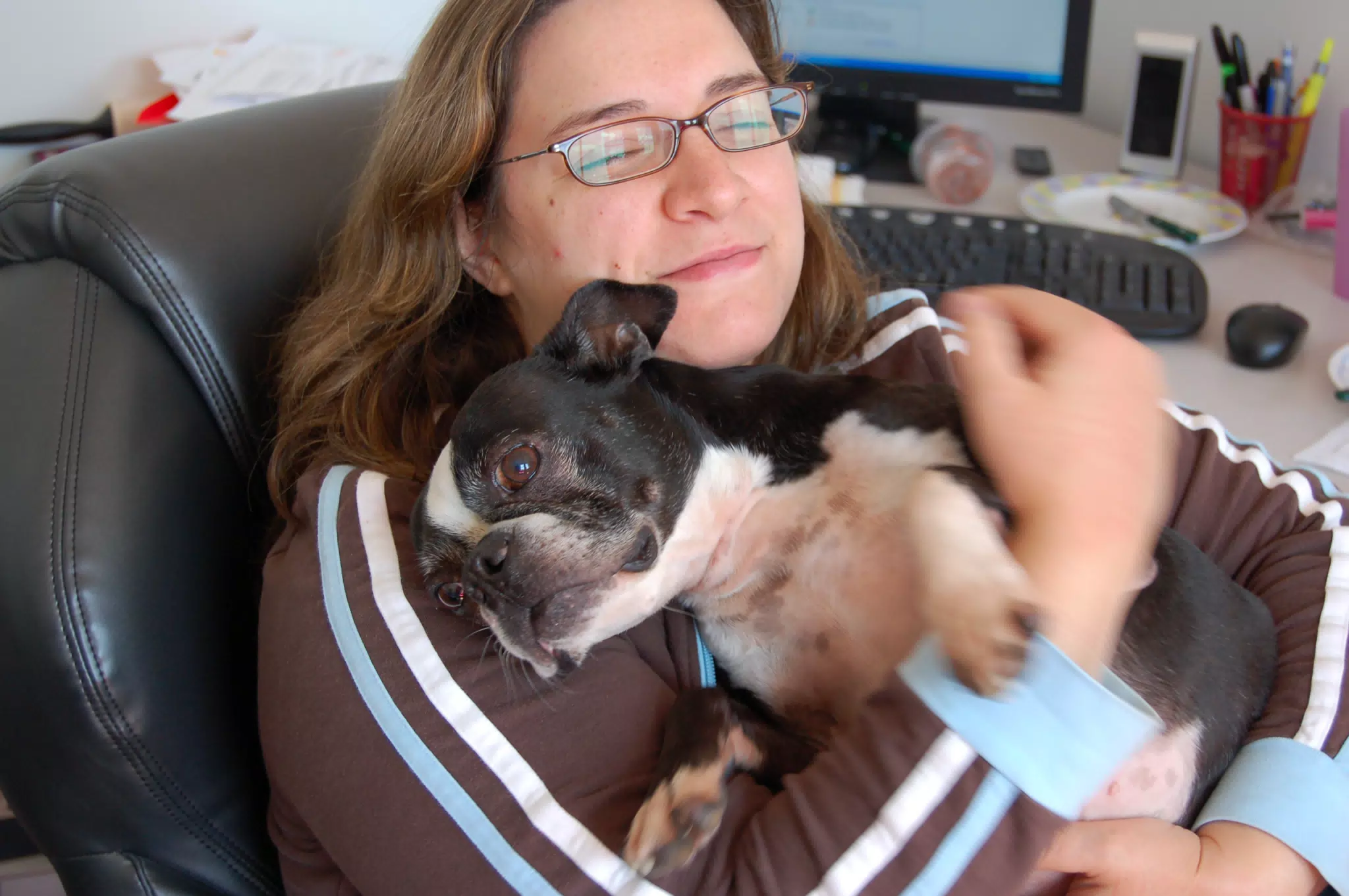 Dominica Miller and Oreo