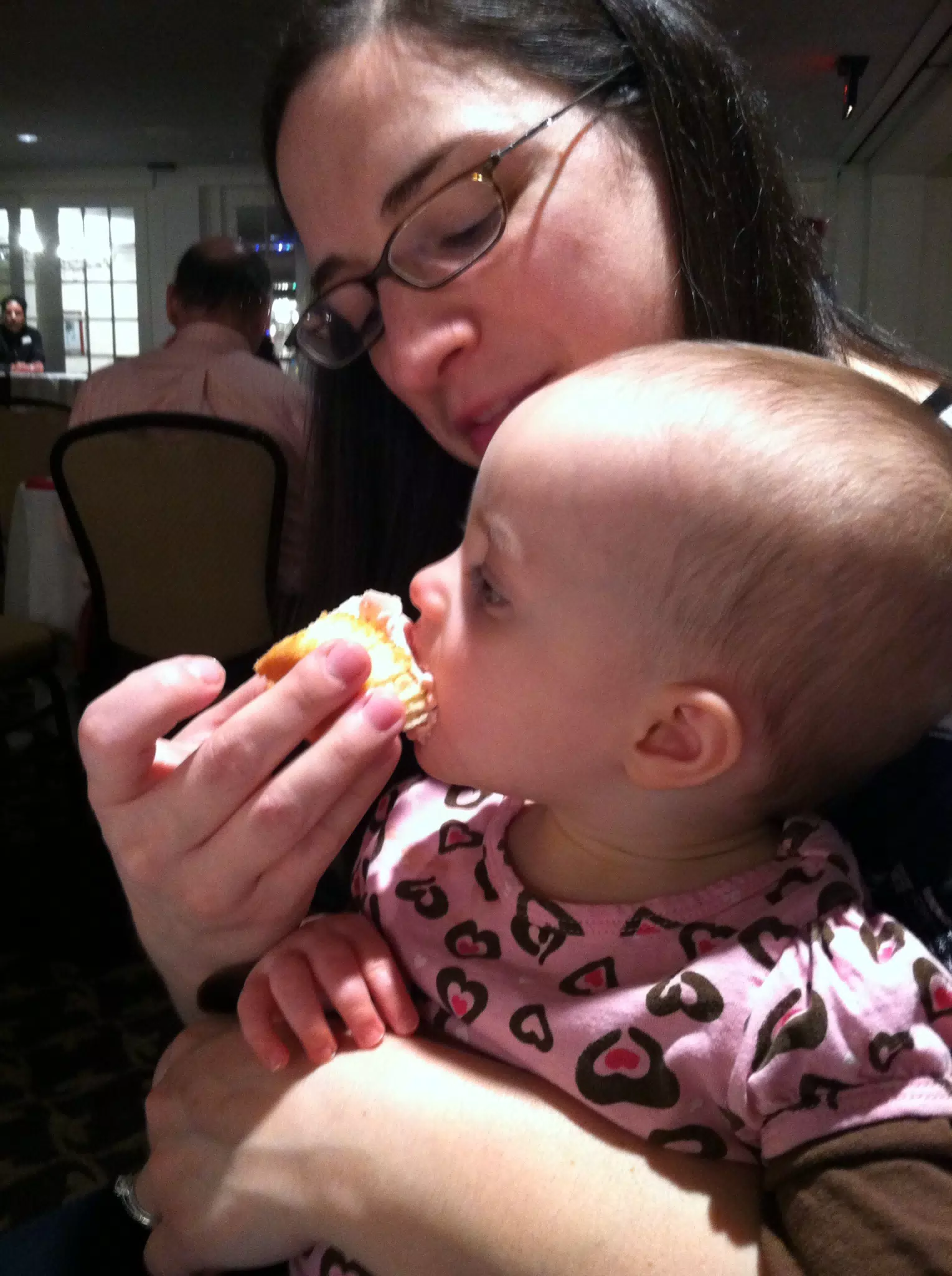 Luciana's First Cupcake