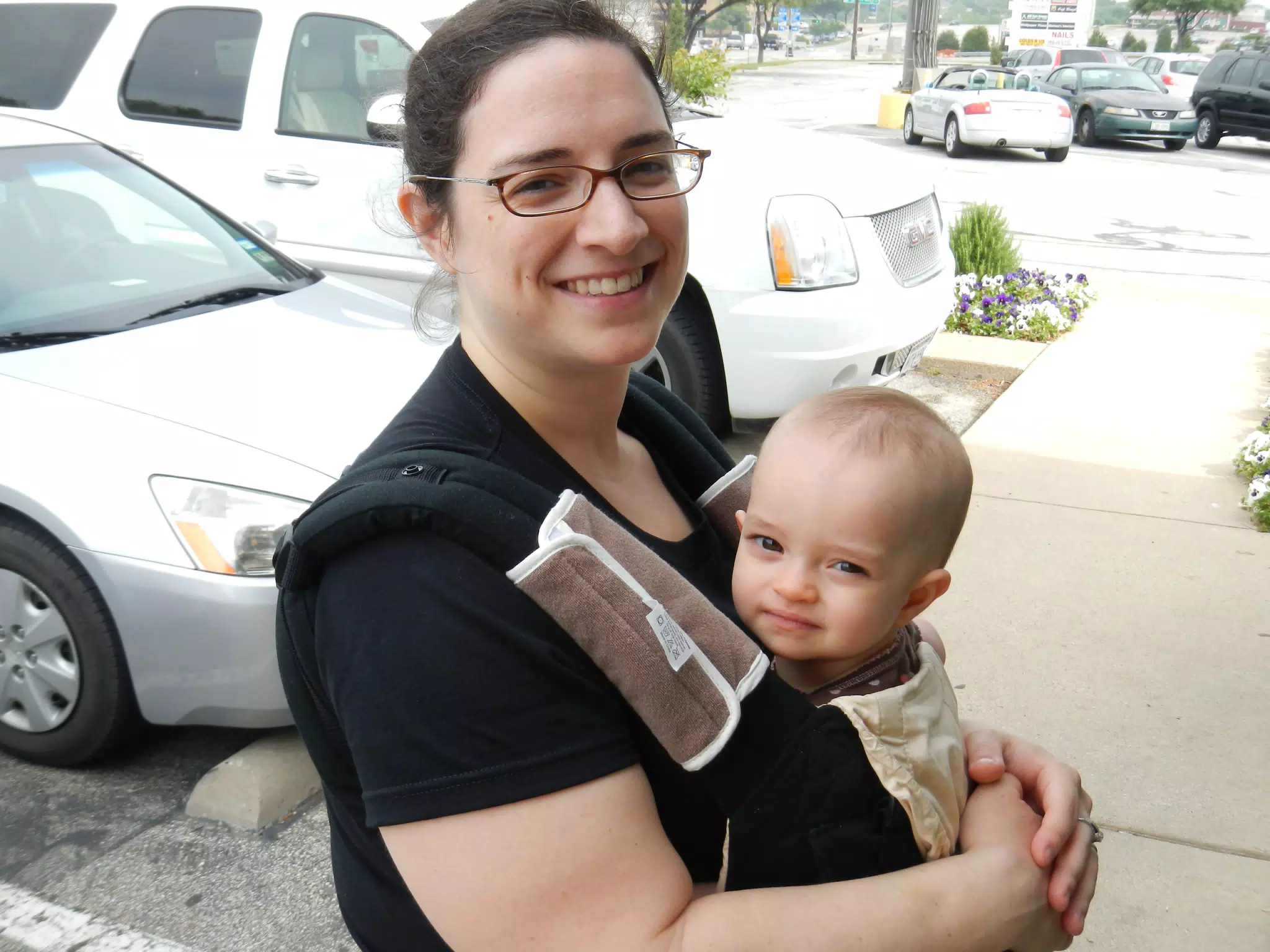 Luciana in Her New Ergo Baby