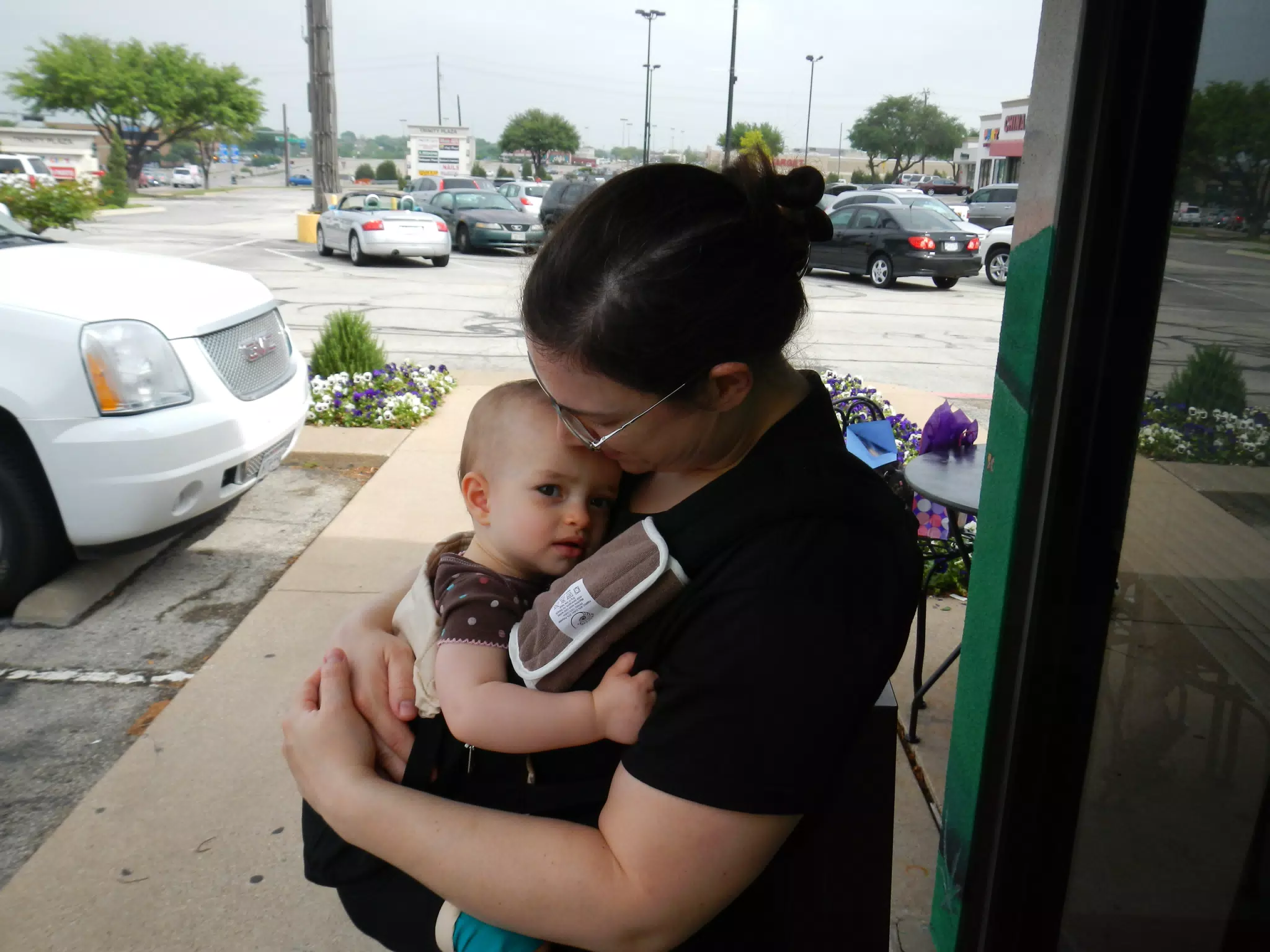 Luciana Snuggling Mommy