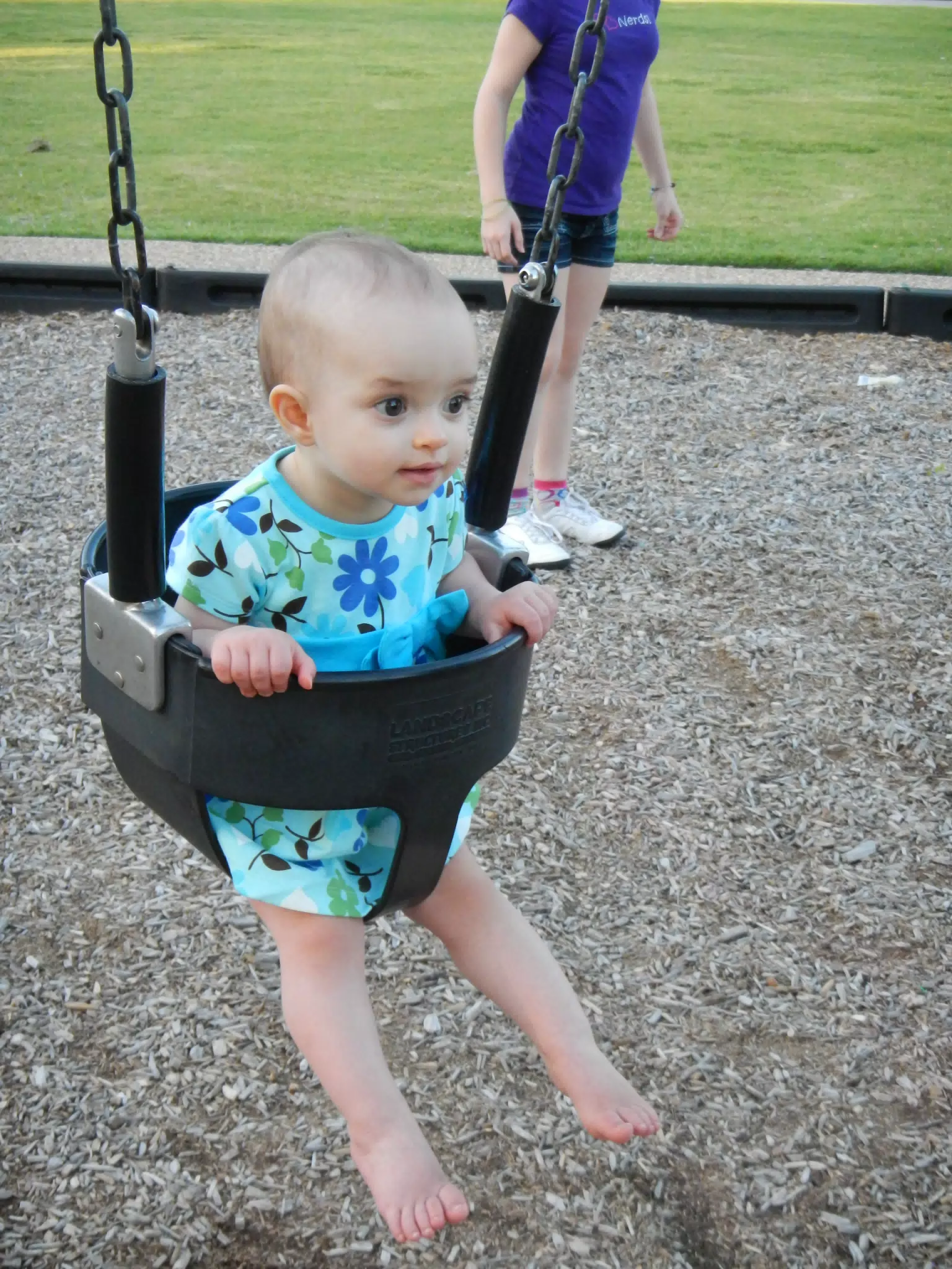 Luciana in the Swing