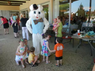Easter Bunny at Brookhaven