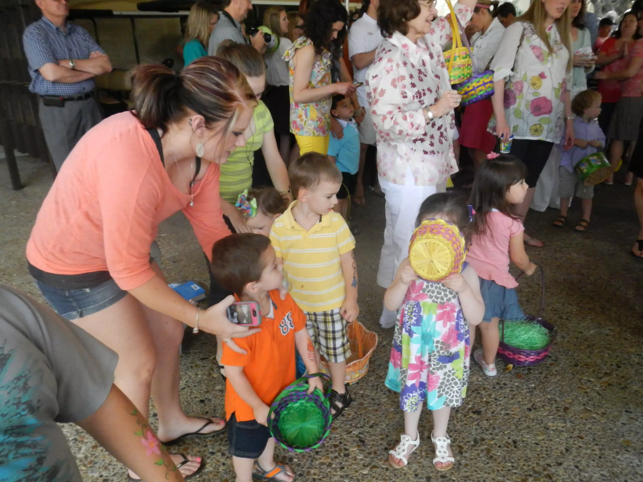 The Kids at the Brookhaven Eggstravaganza