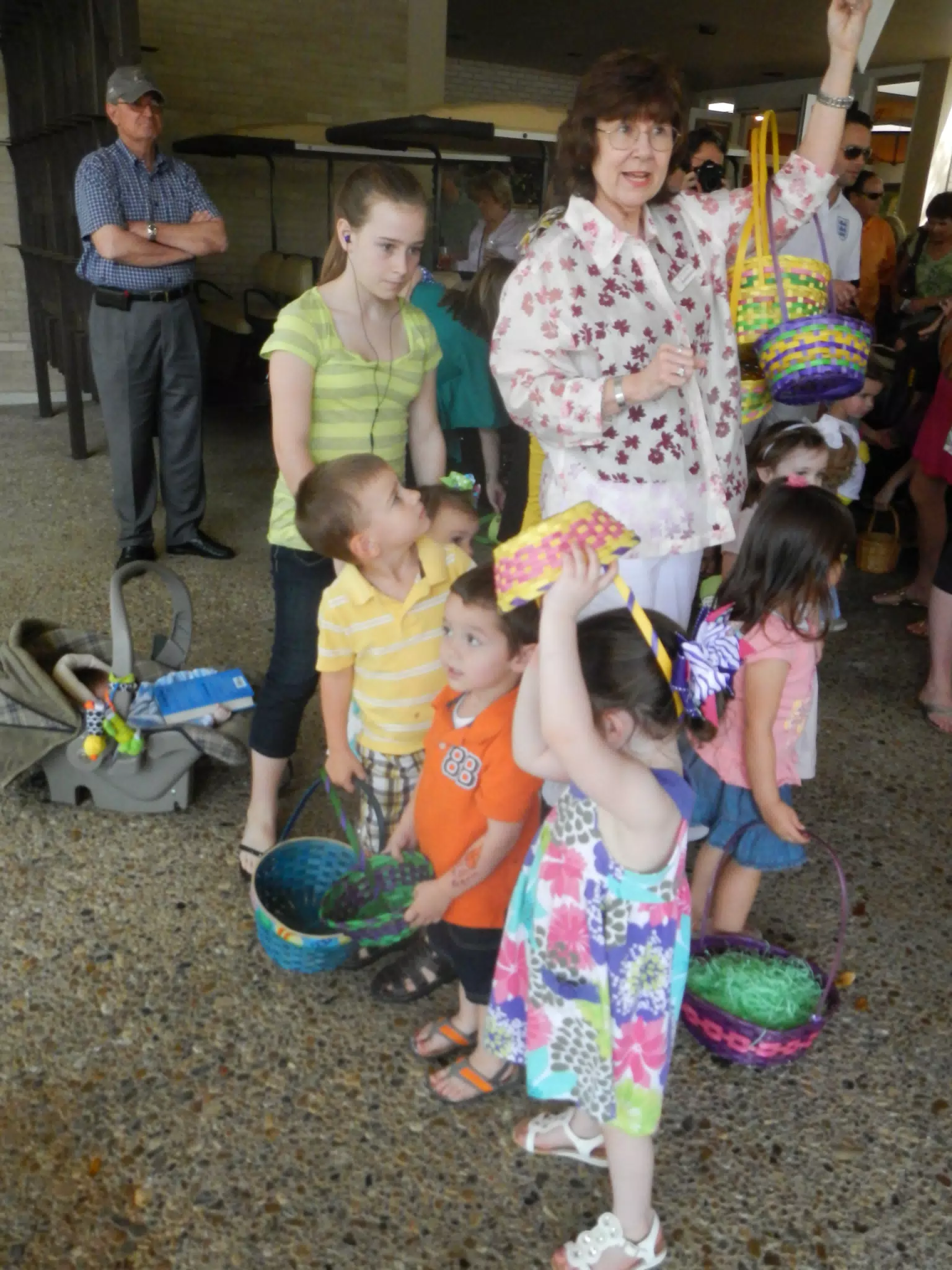 Kids at Brookhaven Eggstravaganza