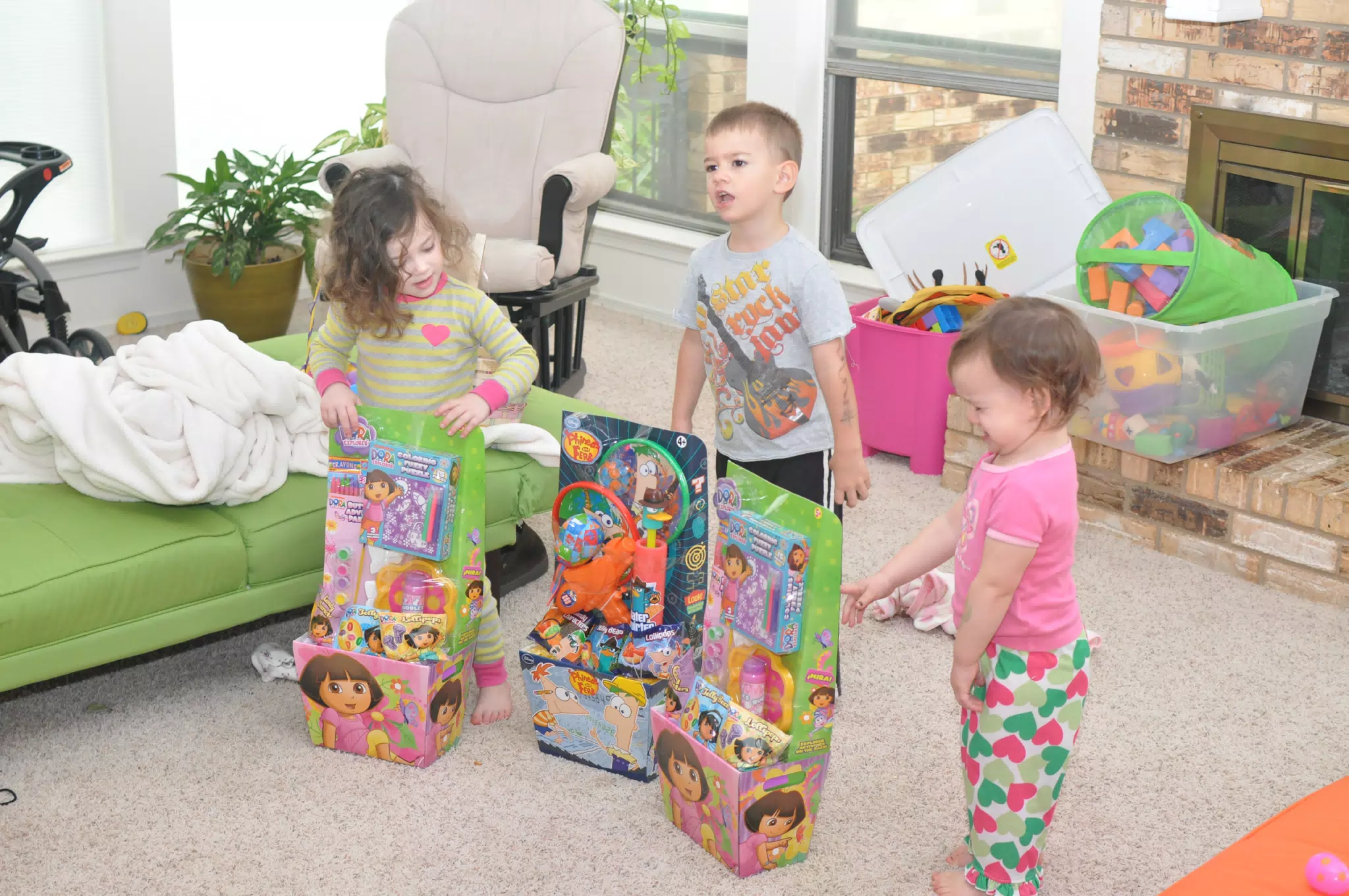 The Little Cousins and Their Easter Baskets