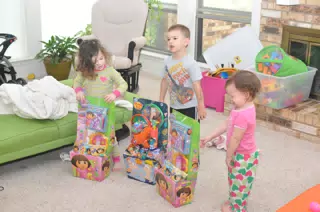 The Little Cousins and Their Easter Baskets