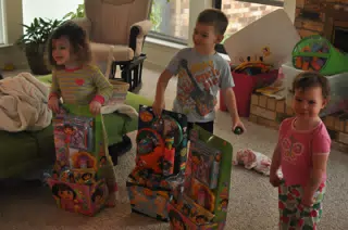 The Little Cousins and Their Easter Baskets