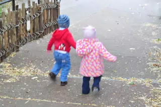 Cousins at the Fort Worth Zoo