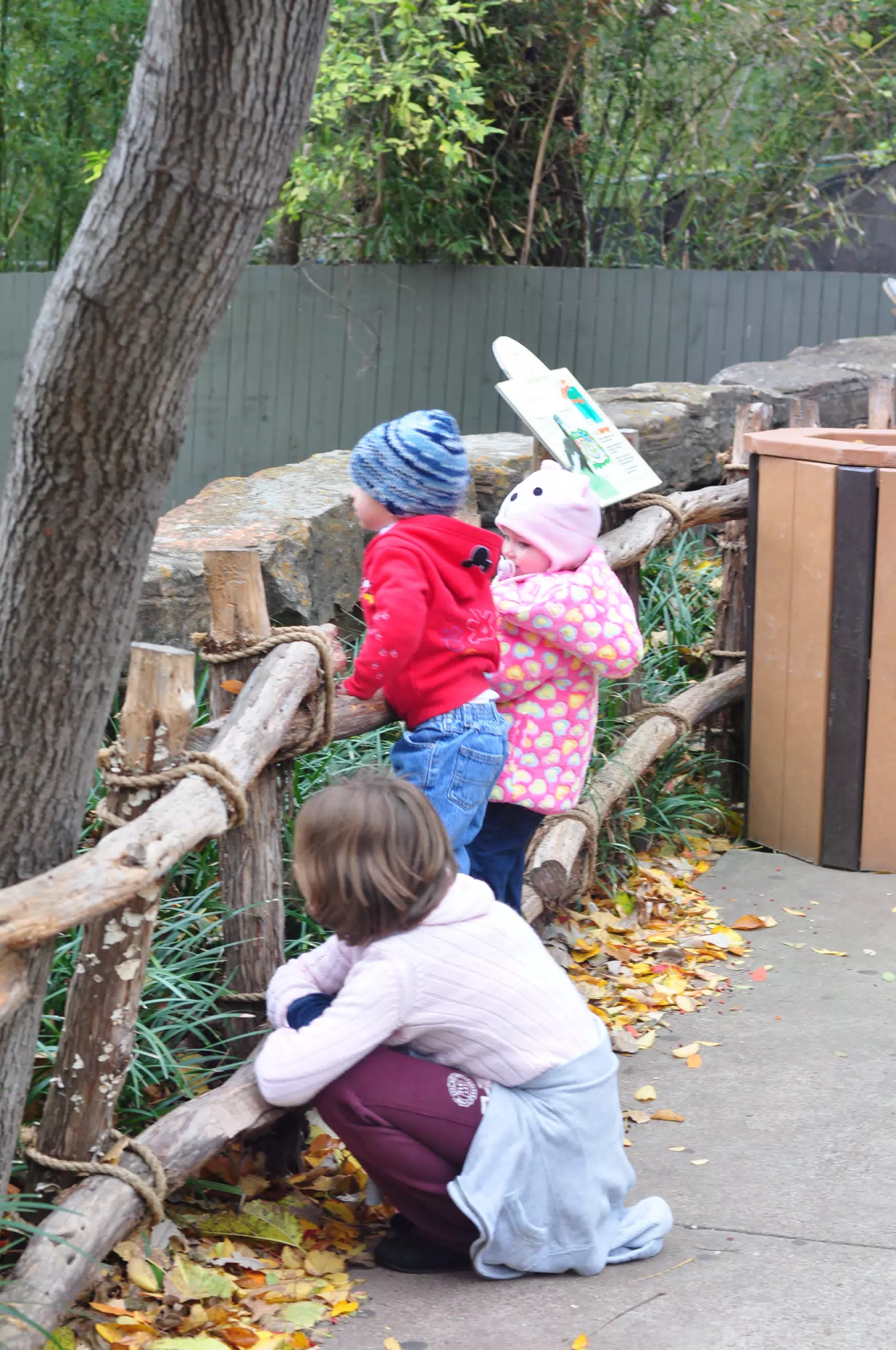Cousins at the Fort Worth Zoo