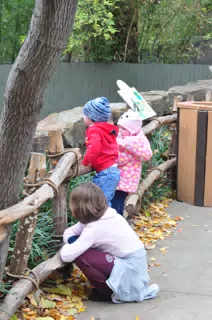 Cousins at the Fort Worth Zoo