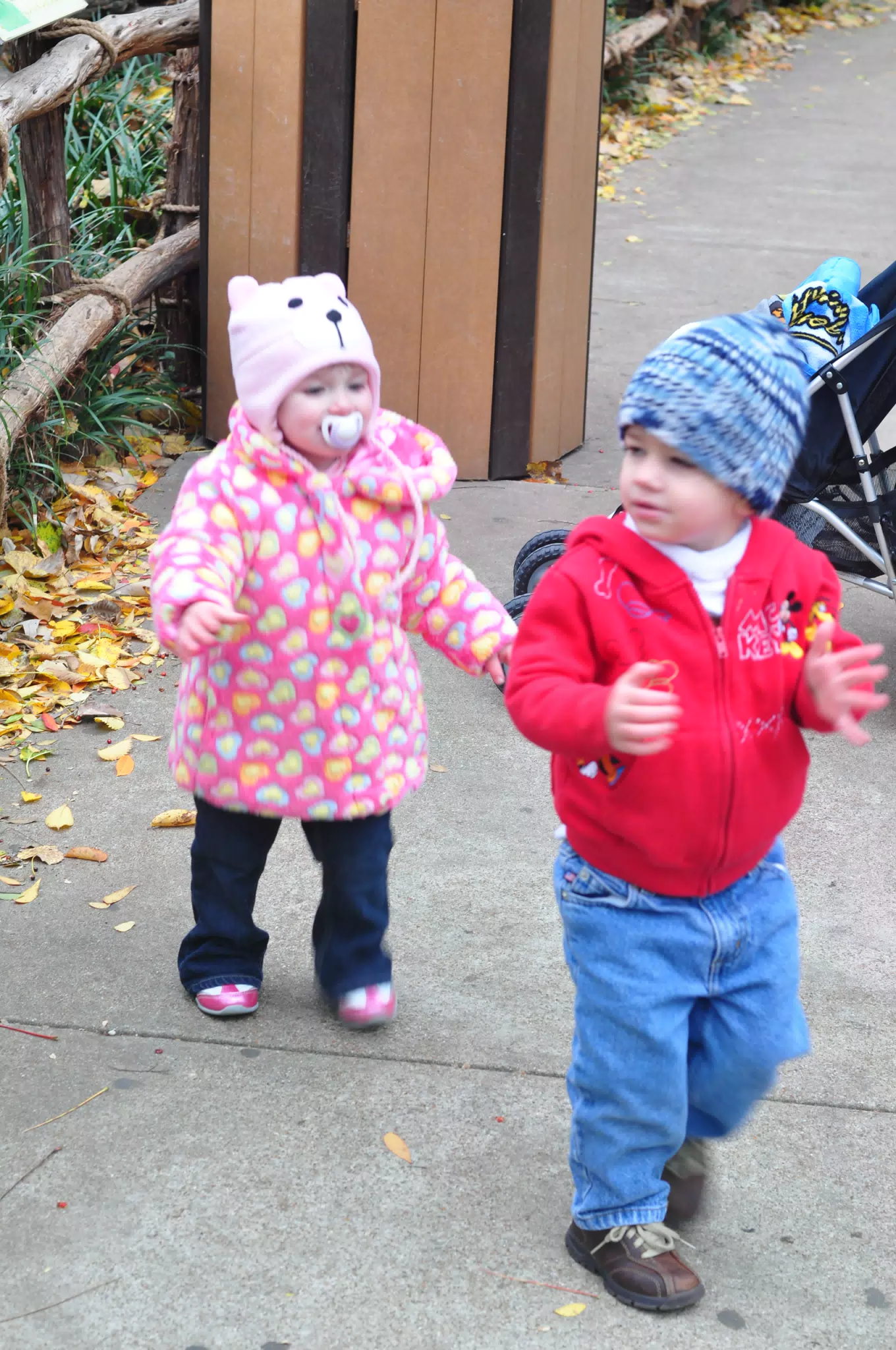 Liesl and Garrett at the Fort Worth Zoo