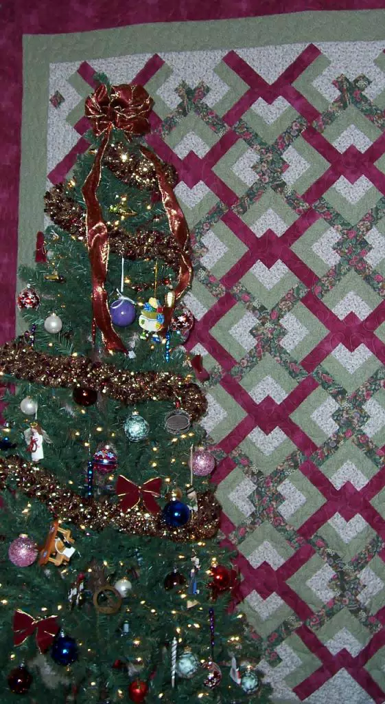 Christmas Tree and Wedding Quilt